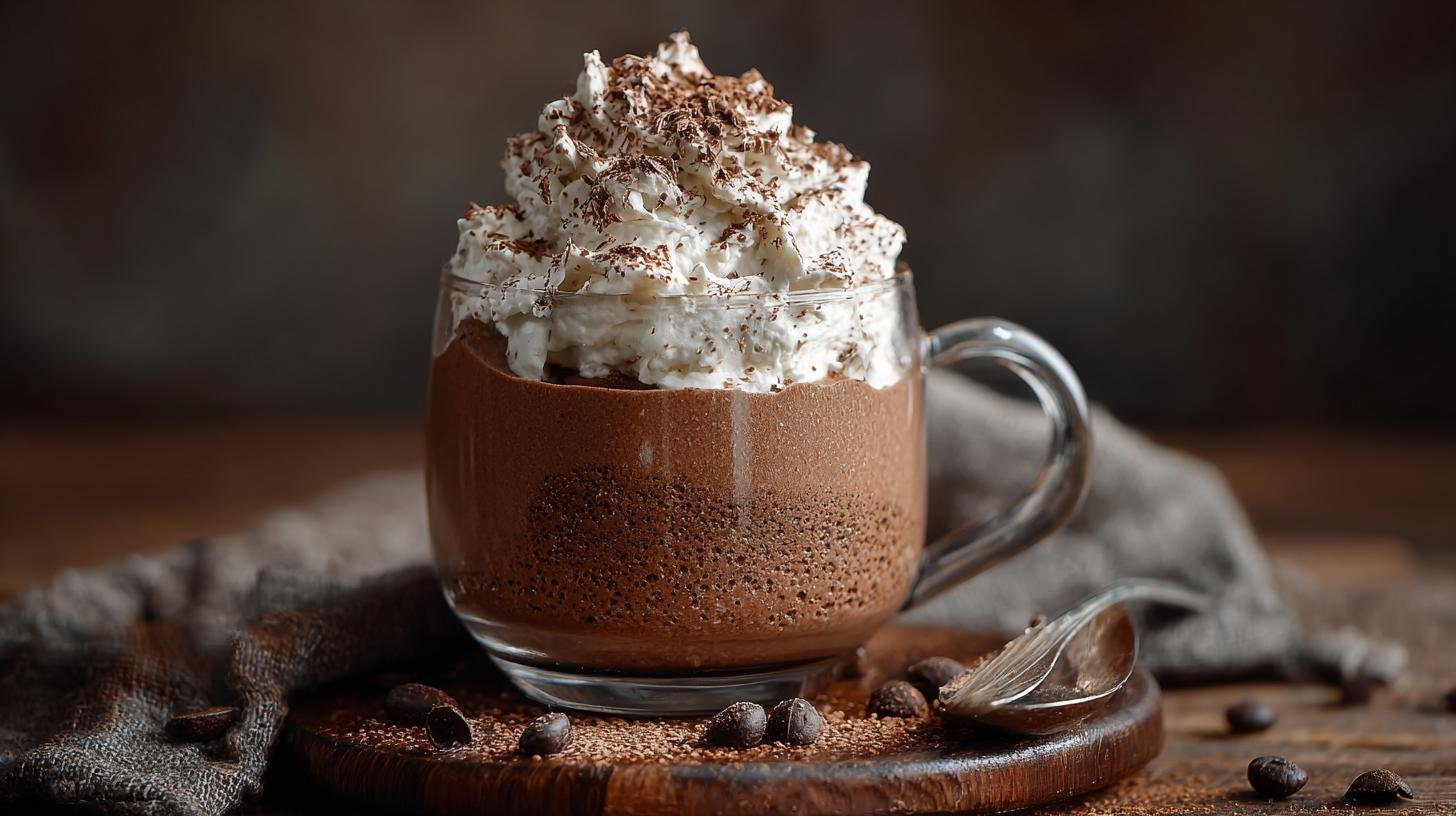 Čokoládová pěna se smetanou a kakaem pro jistý wow efekt. Co mít připravené