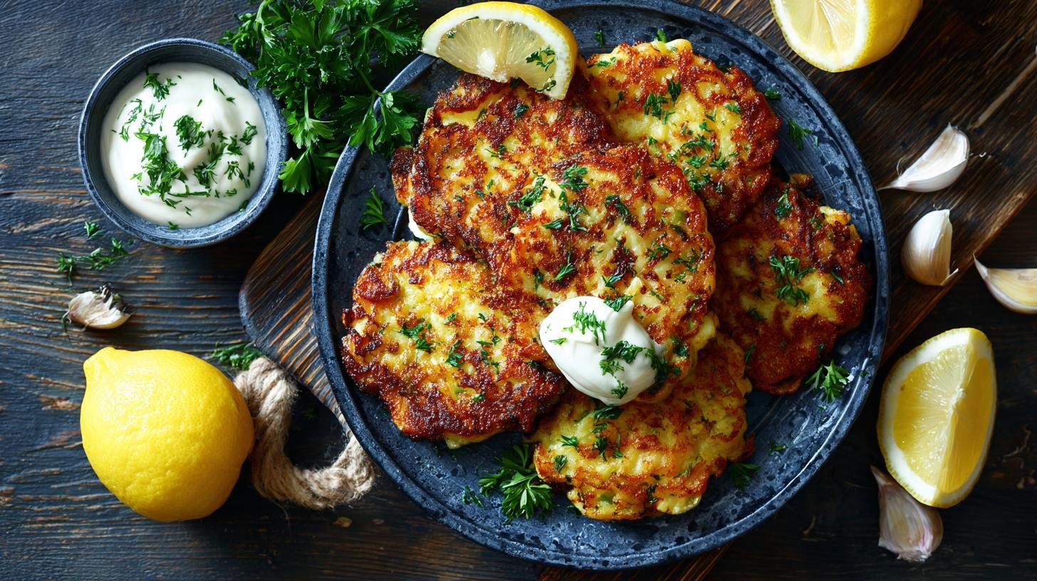 Zdravé bramborové placky s česnekem jako lehká večeře. Proč si je zamilujete