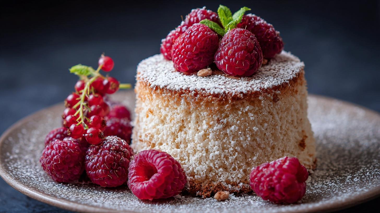 Piškotový pohár s malinami a drobným tipem pro nadýchanost. Časování a malé tabulky pro plánování