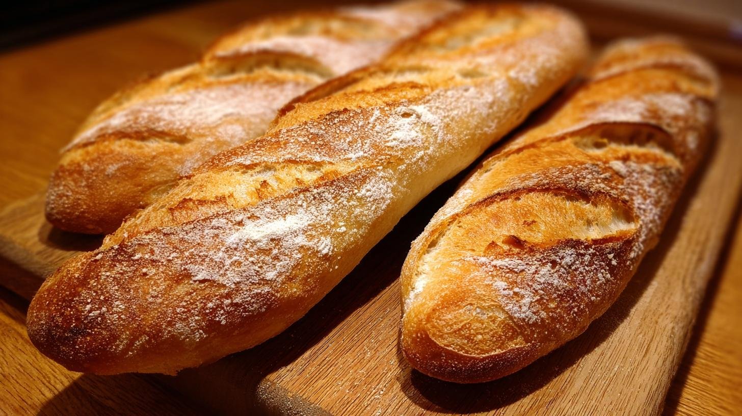 Křupavé bagety z hladké mouky s jednoduchým trikem. Proč použít hladkou mouku a co očekávat