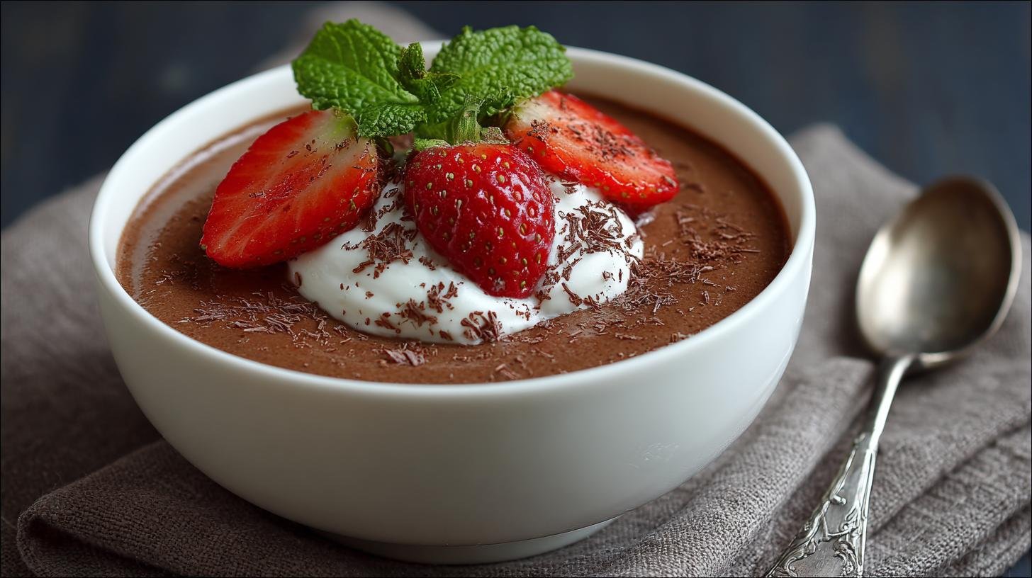 Snadná čokoládová pena ze smetany a kakaa bez speciálních dovedností. Postup krok za krokem