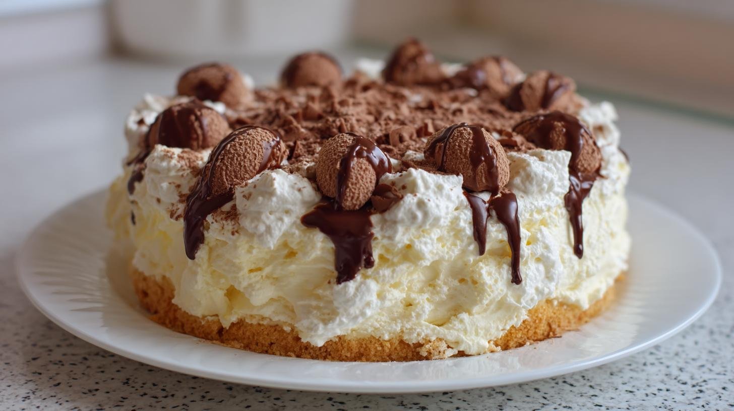 Krémový dort se smetanou a čokoládou snadný a jistý úspěch. Jednoduché ingredience a rychlý postup