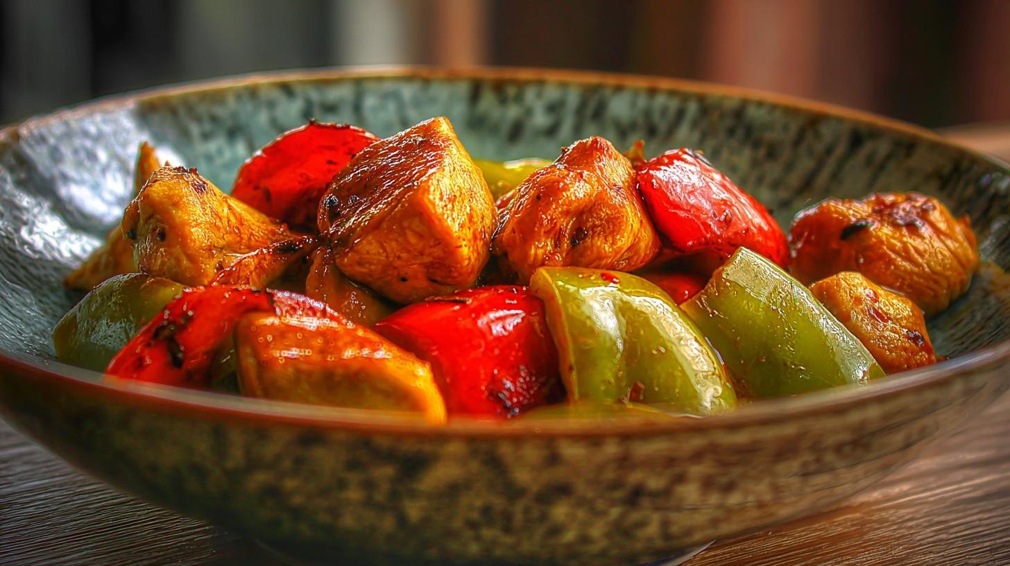 Kuřecí kousky s paprikou a zaručeně rychlým výsledkem