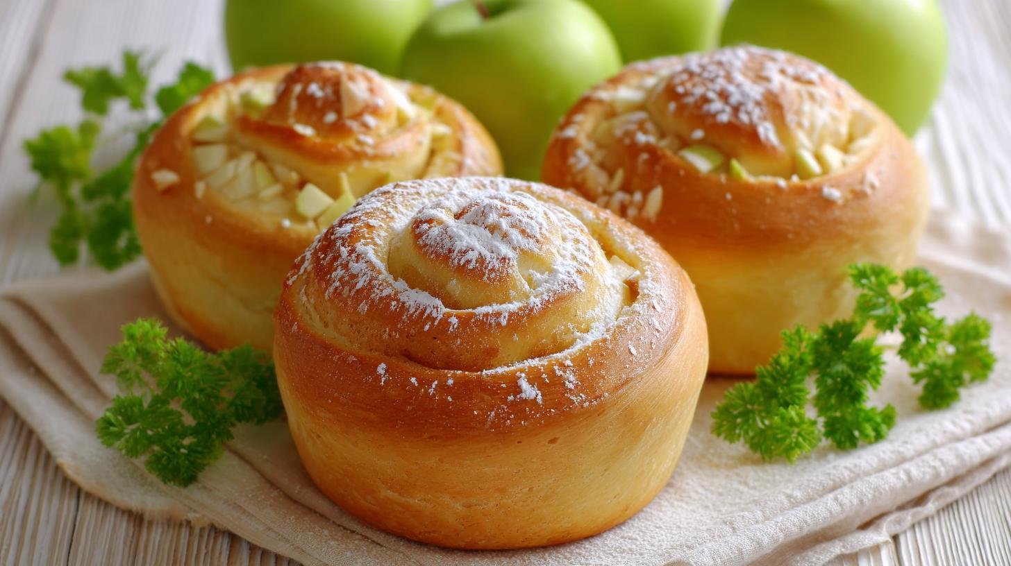 Snadné rolky s tvarohem a jablky díky jedinému triku. Ten jediný trik, který všechno změní
