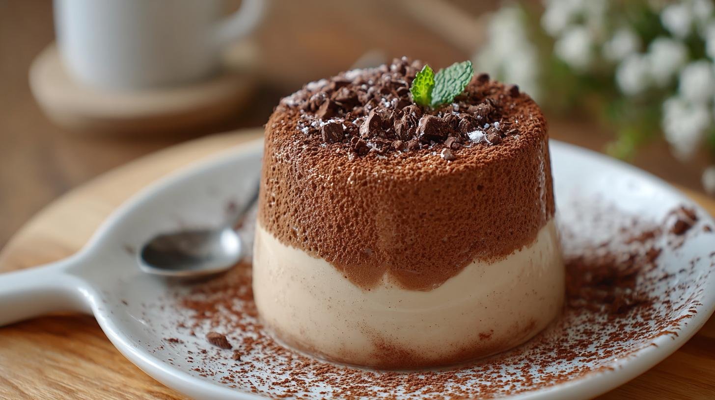 Snadný dezert s kefírem a kakaem, který konečně drží strukturu