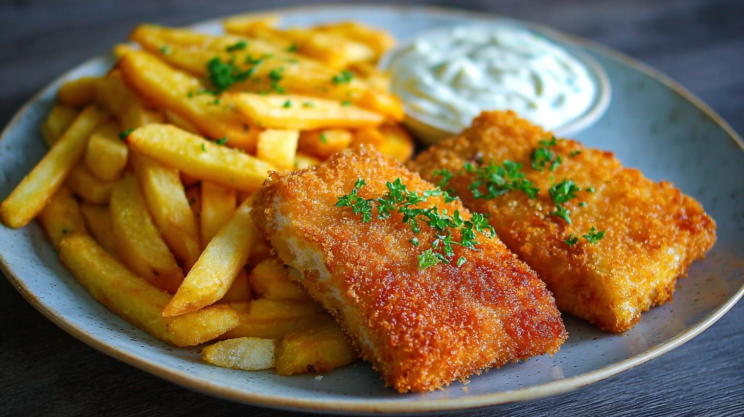 Smažený sýr s hranolky a tatarskou omáčkou, rychlá klasika. Varianty, které překvapí