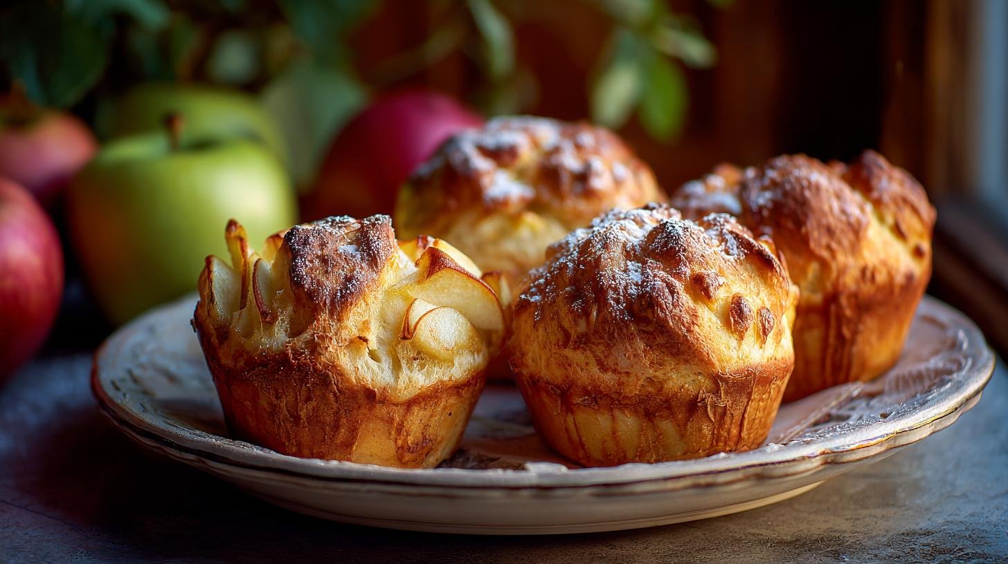 Tvarohové bochánky s jablky jako rychlá odpolední záchrana. Tajemství šťavnatých bochánků