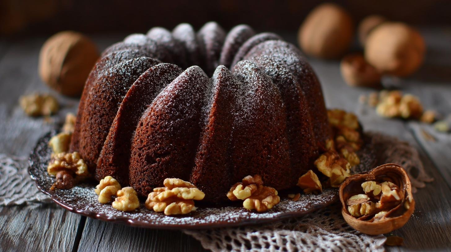 Sladká bábovka s kakaem a ořechy bez častých chyb. Jak péct bez chyb: krok za krokem