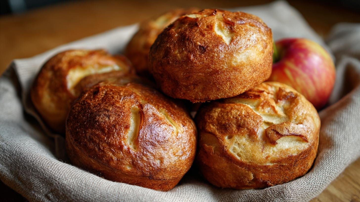 Tvarohové bochánky s jablky jako rychlá odpolední záchrana