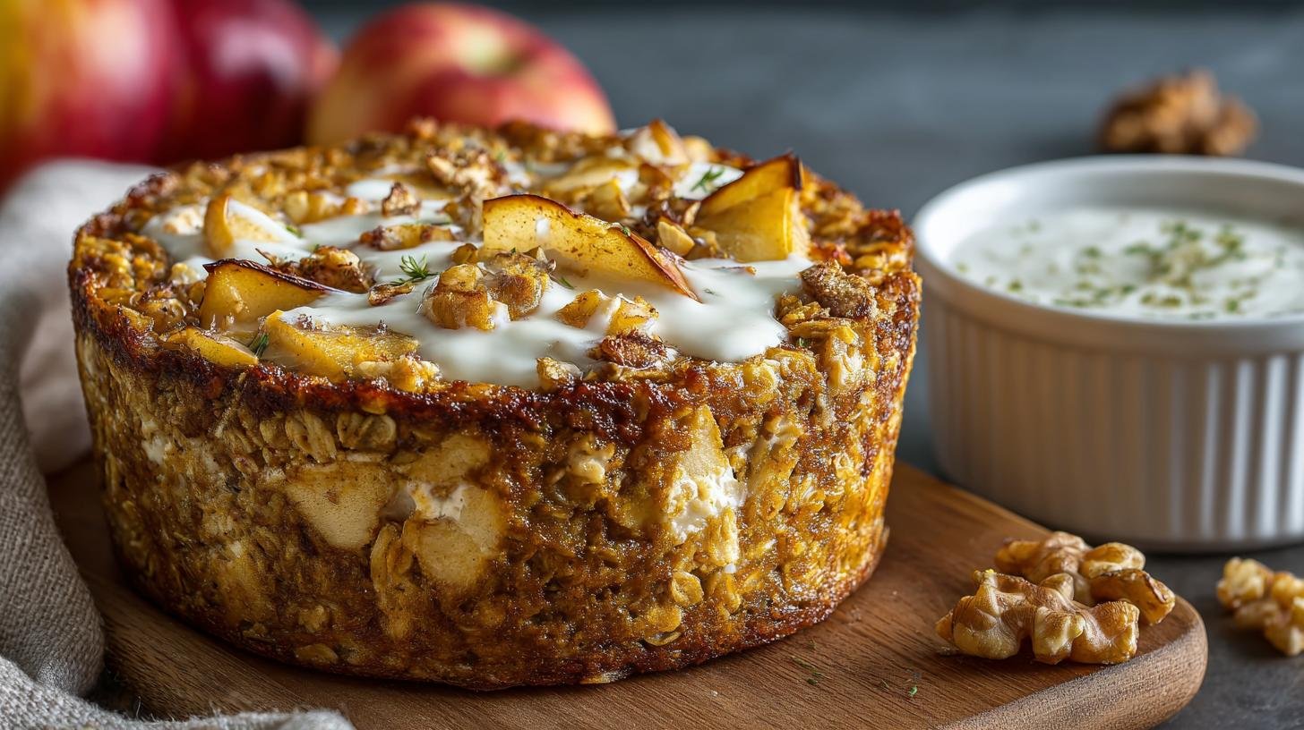 Pečené vločky s tvarohem a jablky bez zbytečných kroků. Proč to funguje