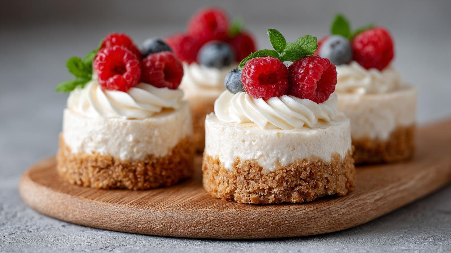 Tvarohové mini dortíky se smetanou jako jemný domácí bonus. Recept: základní ingredience a postup