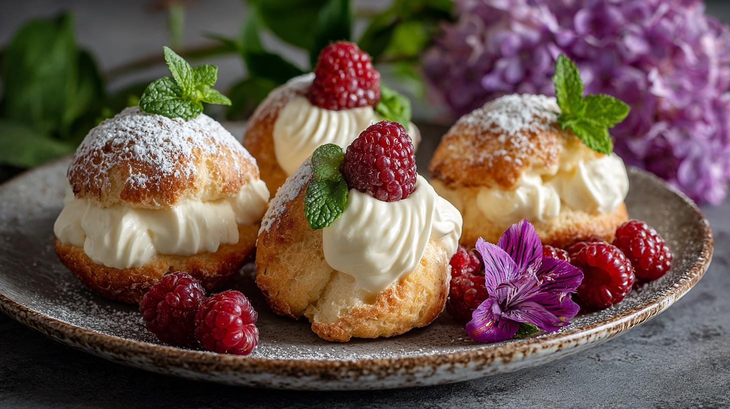 Tvarohové mini dortíky se smetanou jako jemný domácí bonus