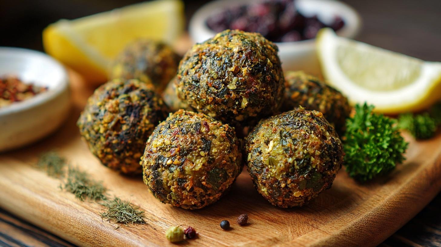 Turecké kuličky s bylinkami a rychlou pomocí proti tvrdosti. Jednoduchý recept a potřebné suroviny