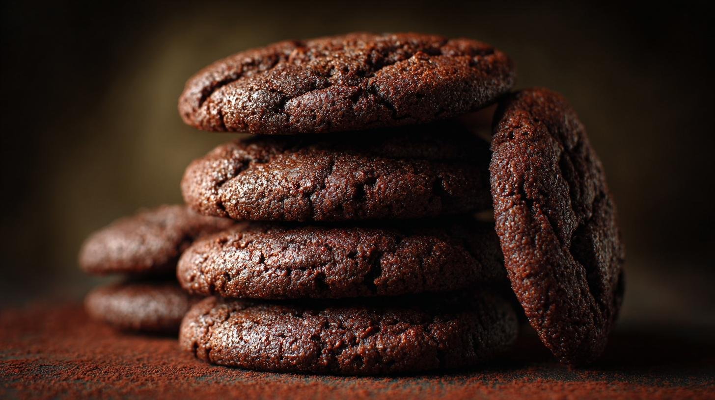 Křehké máslové sušenky s kakaem hotové za chvíli