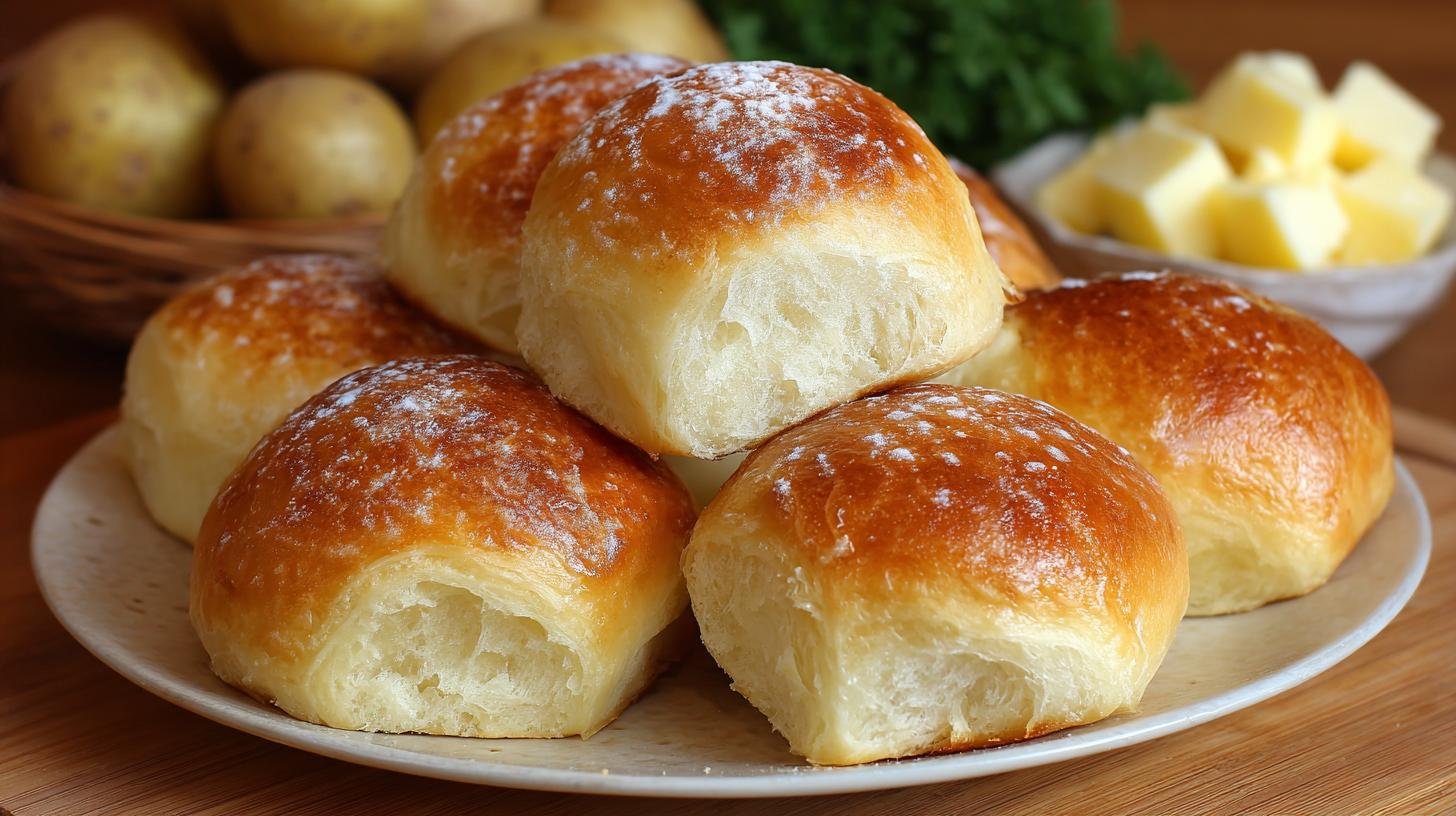 Domácí housky s máslem a bramborami bez jediné chyby. Postup krok za krokem — jednoduchý a spolehlivý Domácí housky s máslem a bramborami bez jediné chyby. Postup krok za krokem — jednoduchý a spolehlivý