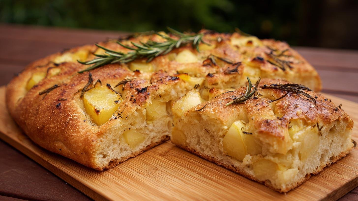 Domácí focaccia s bramborami a máslem bez drahých surovin. Triky, které změní chuť