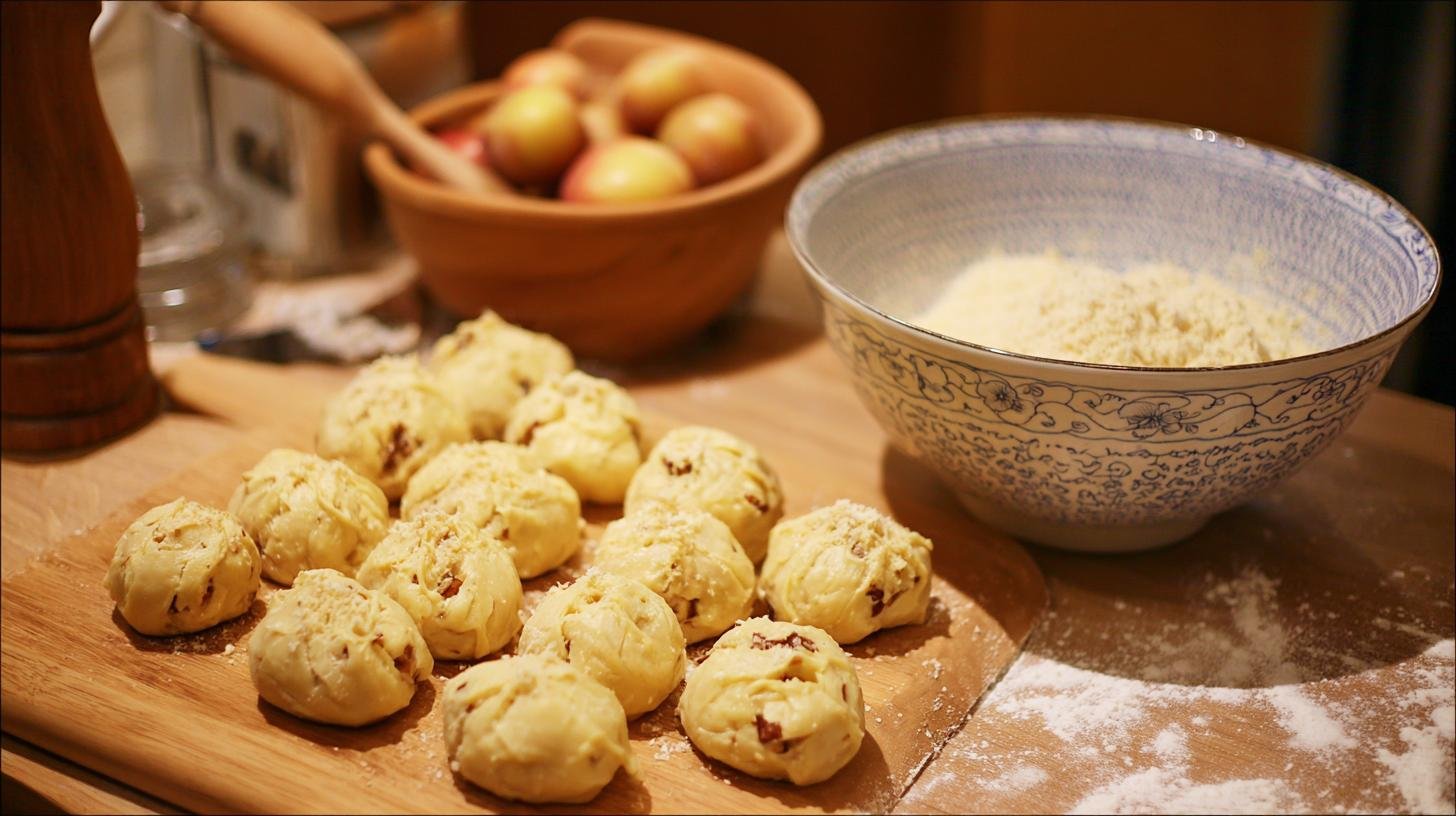 Sladké knedlíčky s tvarohem a jablky pro hřejivou domácí náladu. Jednoduchý recept krok za krokem