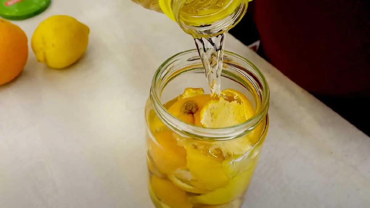 Mandarinkové slupky zalévám octem — a celou zimu si nemůžu vynachválit svůj trik: skvělý hack pro hospodyňky