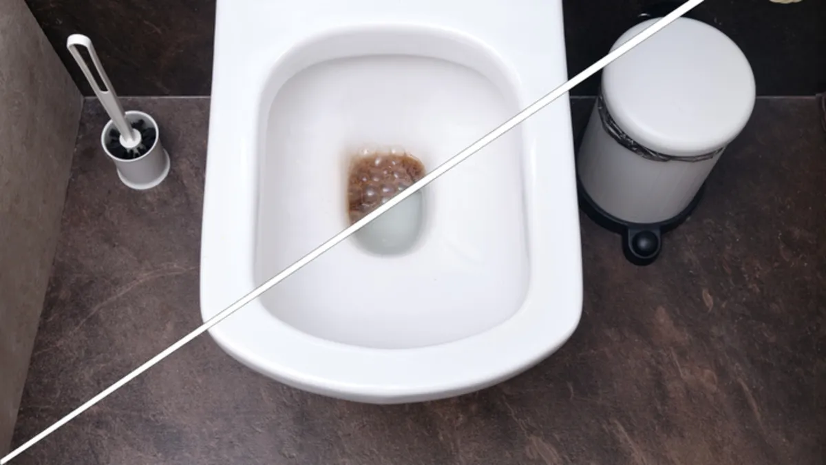 Nechala jsem ocet v záchodové míse přes noc a takový výsledek jsem nečekala