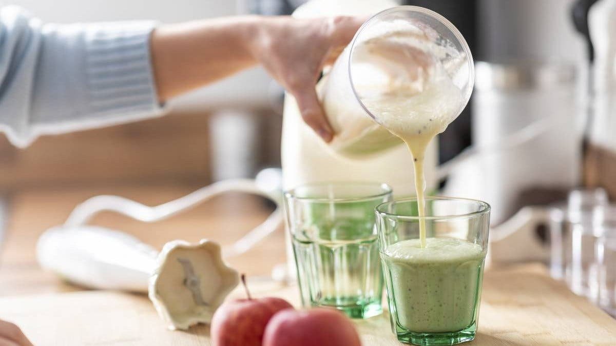 Pikantní smoothie Jablečný koláč útulný krémový nápoj s chutí, kterou v Česku zná skoro každý