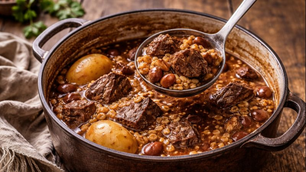 Klasický, sytý a hřejivý chamin – pomalu tažené jídlo, které je chuťově i „duchem“ blízké české kuchyni 2 Klasický, sytý a hřejivý chamin – pomalu tažené jídlo, které je chuťově i „duchem“ blízké české kuchyni