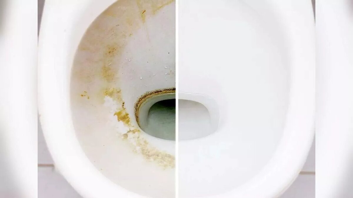 Už žádný vodní kámen pod okrajem toalety: rychlá metoda bez bělidla a octa