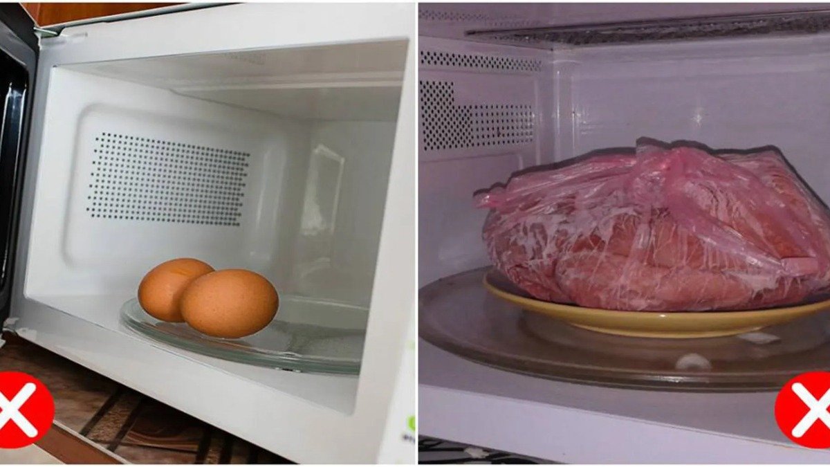 10 věcí, které byste nikdy neměli ohřívat v mikrovlnné troubě