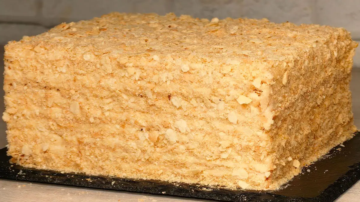 Napoleon na listovém těstě