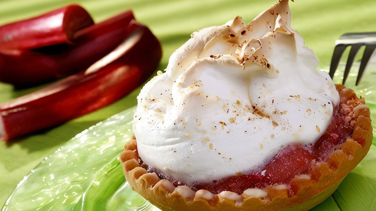 Postní bulka s rebarborou a bílou čokoládou z horkovzdušné fritézy – moje nejoblíbenější luxusní verze