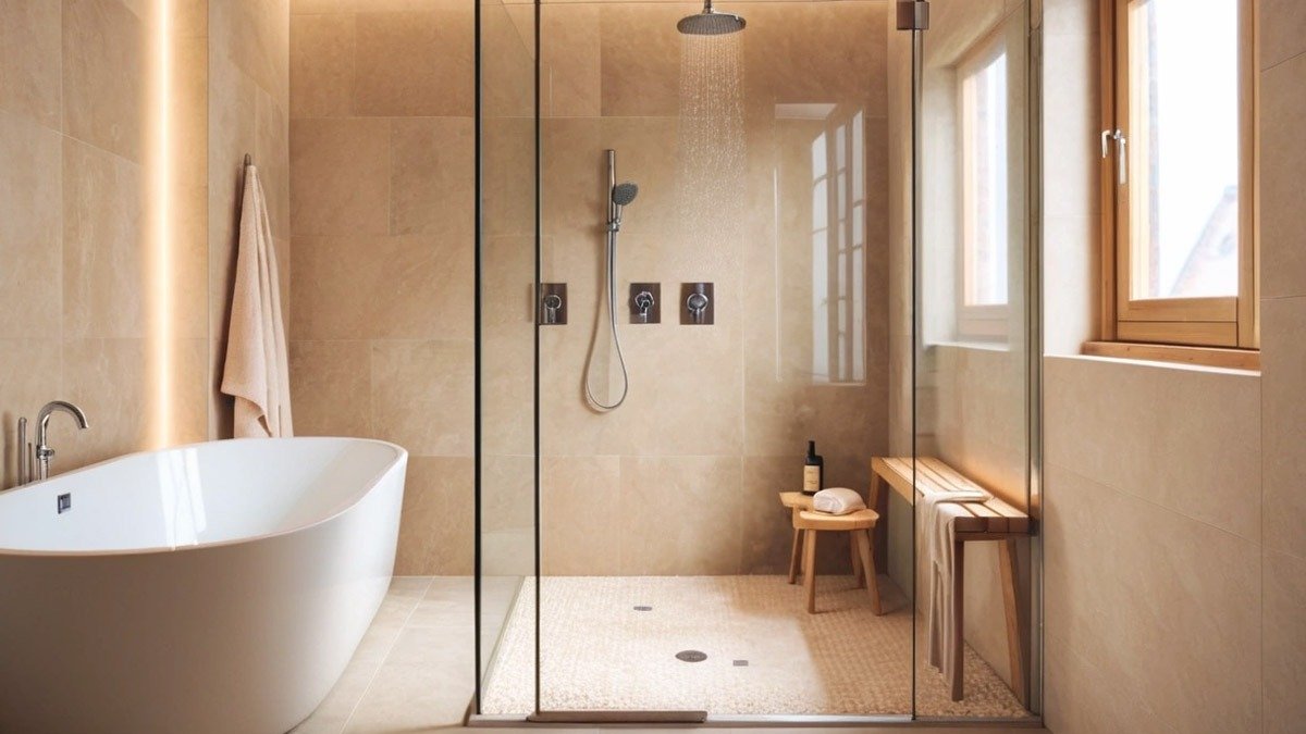 Sbohem, sprcha v úrovni podlahy: nový trend, který zhodnotí vaši koupelnu od roku 2026