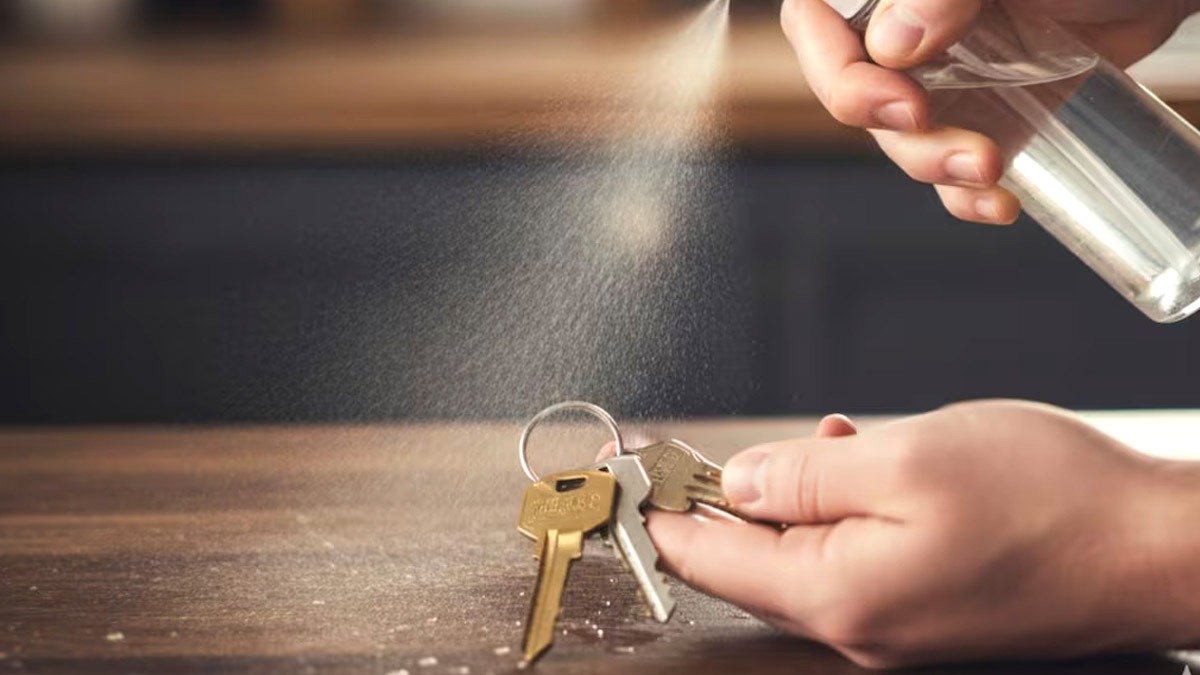 Proč byste měli čistit klíče bílým octem