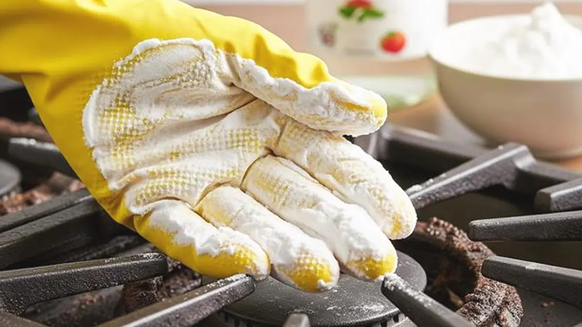 5 způsobů, jak vyčistit připálené skvrny na plynovém sporáku, aby zase zářil a byl bezpečný