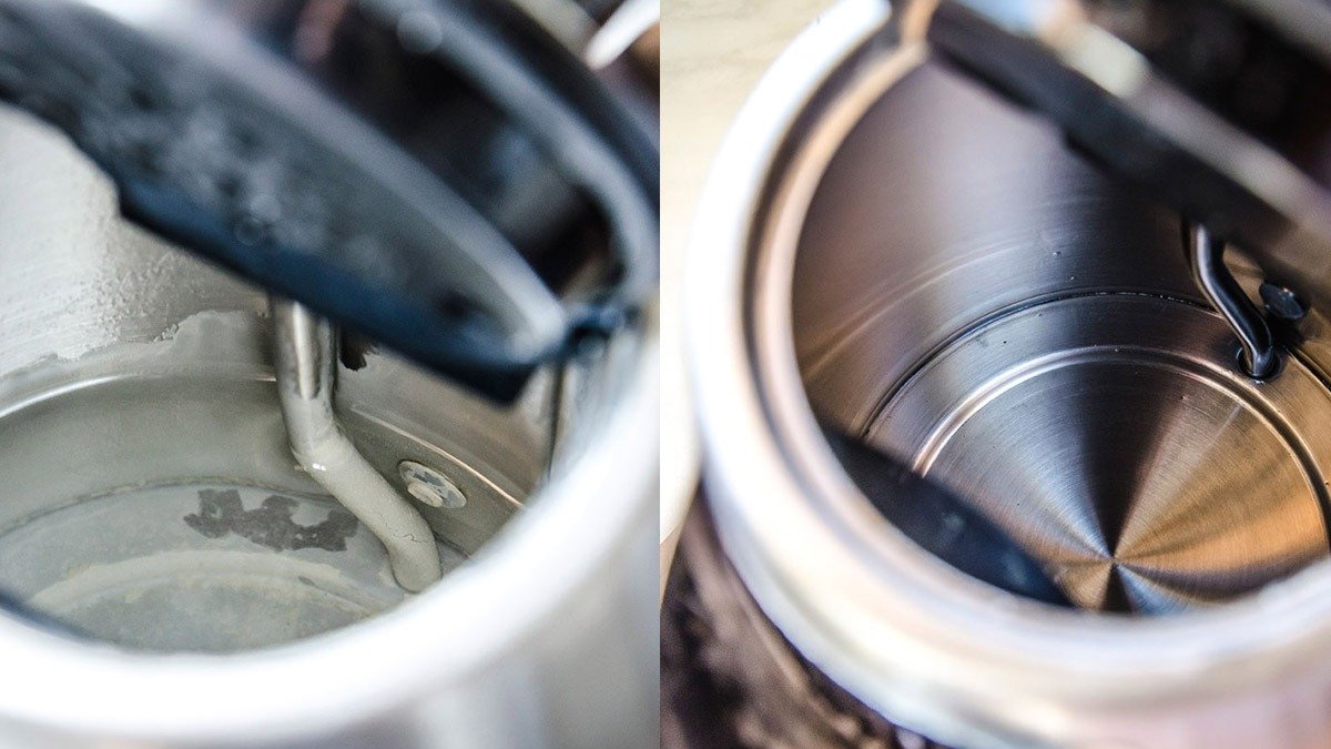 Pryč s vodním kamenem: nejlepší způsob, jak vyčistit varnou konvici