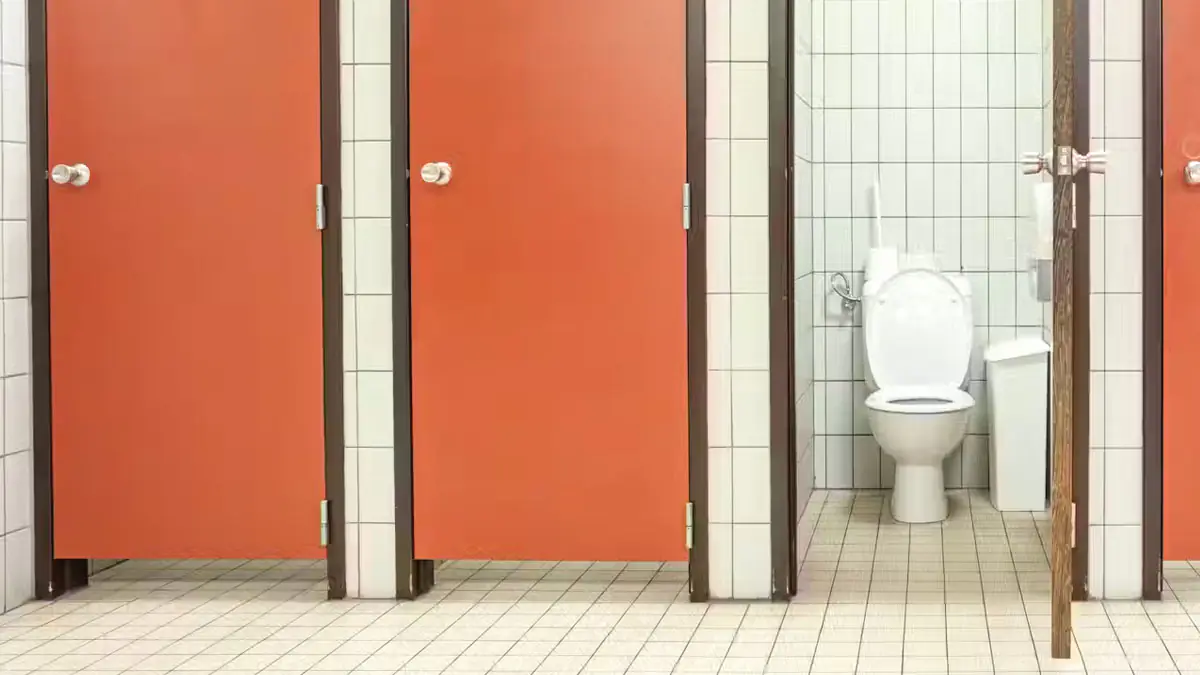 Proč dveře ve veřejných toaletách nesahají až k podlaze: jaké tajemství se skrývá za touto mezerou