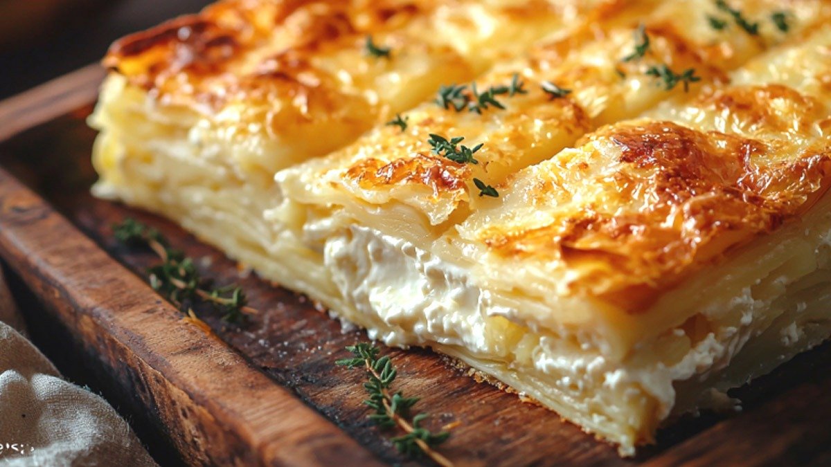 Více žádné lívance a syrníky. Připravuji si srbskou Gibanici: lavash, sýr a 15 minut! Jednoduchý recept na rychlou snídani