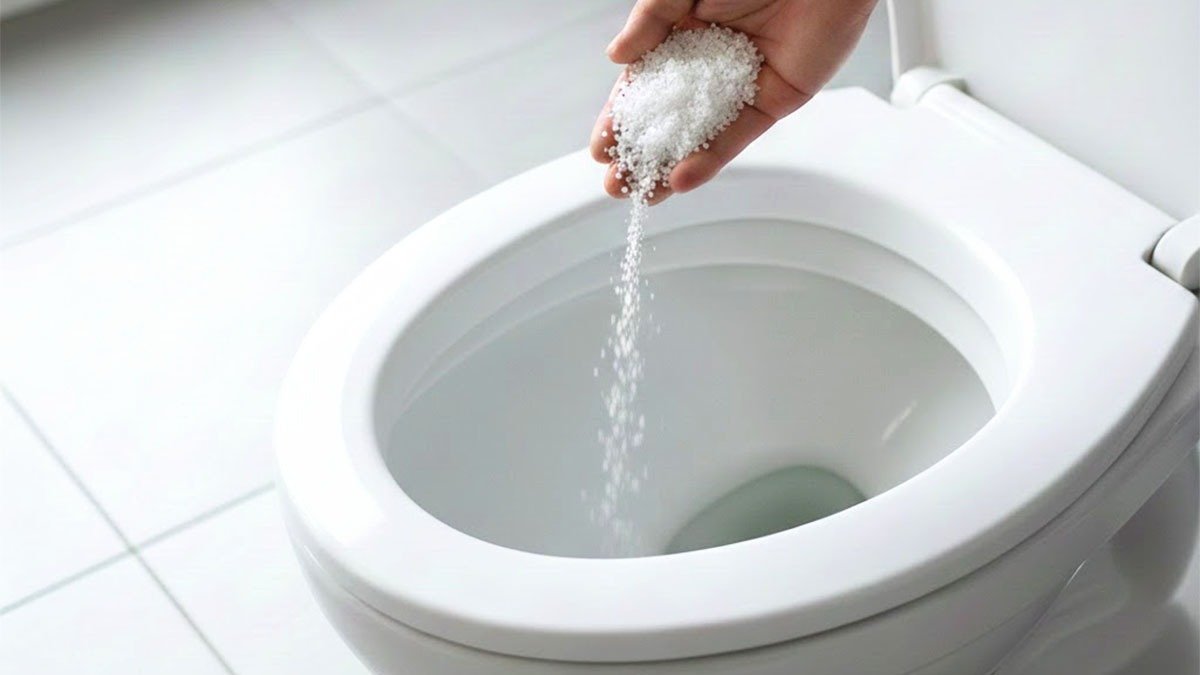 Nasypte hrst „tohoto“ do odpadu v dřezu a počkejte 10 minut