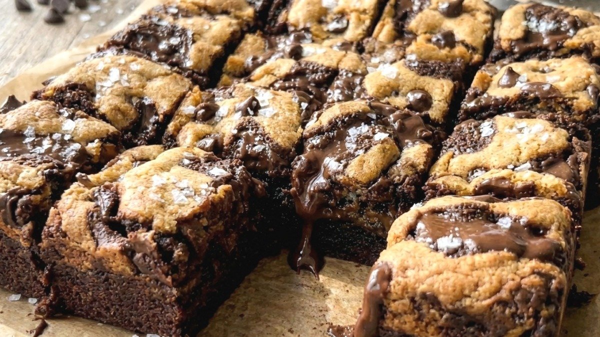 Brownies s čokoládovými lupínky: recept na překvapivý a návykový dezert