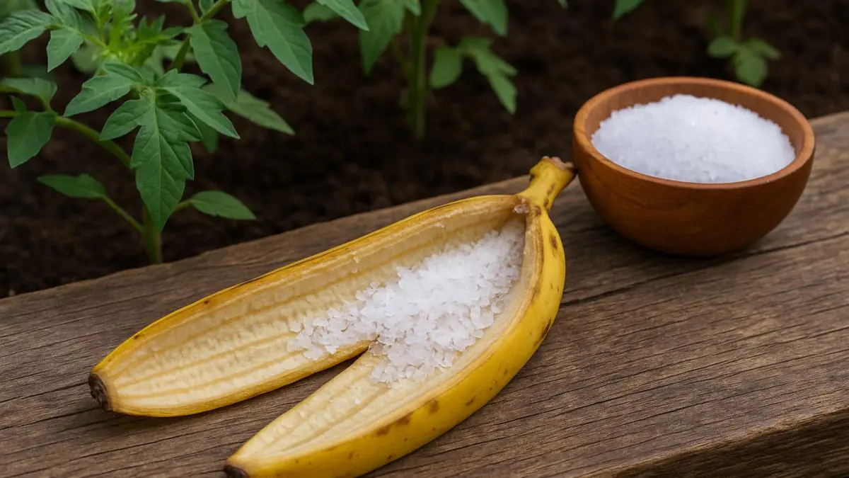 Banánovou slupku posypu solí — celou zimu se raduji ze své vynalézavosti nejlepší lifehack pro lenochy
