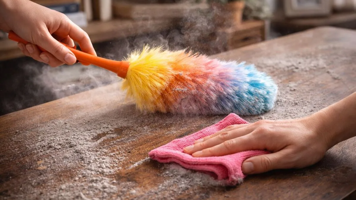 Díky této radě od profesionálního uklízeče utírám prach dvakrát méně často: nábytek se leskne a doma to voní jako v zimním lese