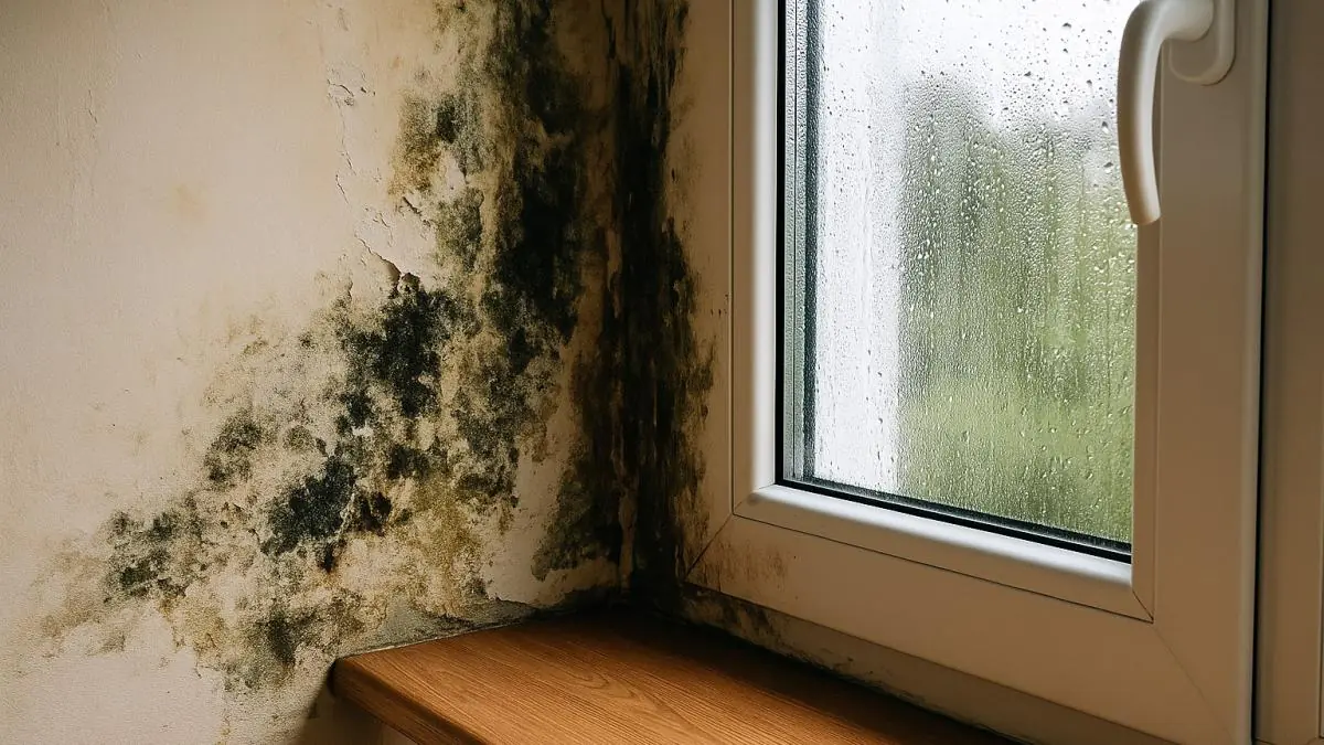 Černá plíseň a bílý povlak v domě: příčina je téměř vždy stejná