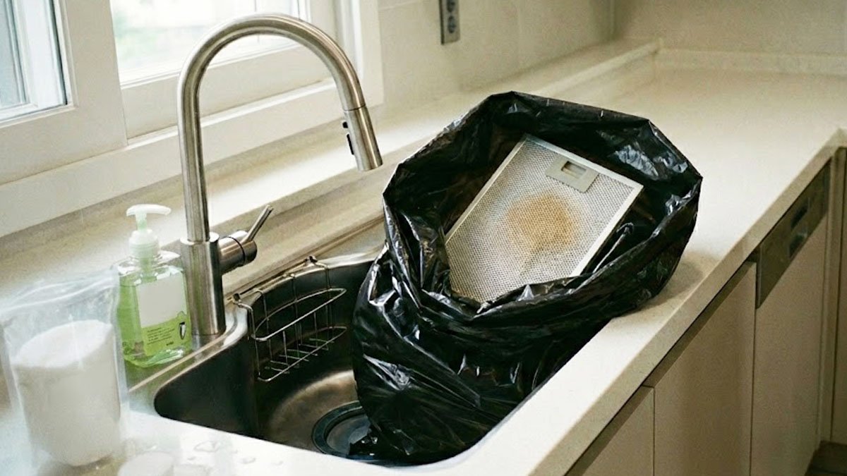 „Čistěte kuchyňskou digestoř takhle“… je to tak jednoduché, že mastnota úplně zmizí a za 5 minut je jako nová