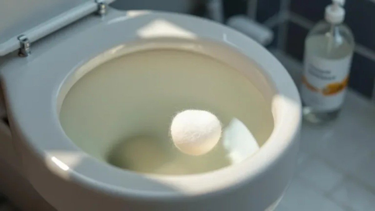 Odborník na přírodní úklid vysvětluje, proč vatový tamponek namočený v octu a vložený do toalety navždy odstraní nepříjemné pachy