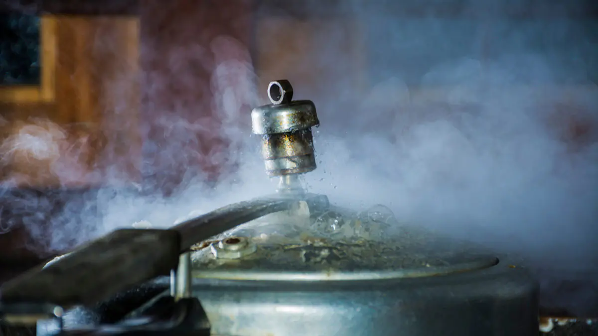 Jak opravit únik vody z tlakového hrnce