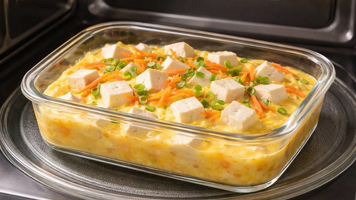 Zkuste jen přelít tofu „vaječnou směsí“ a rodina řekne: „Proč jsi to neudělala už dřív?“