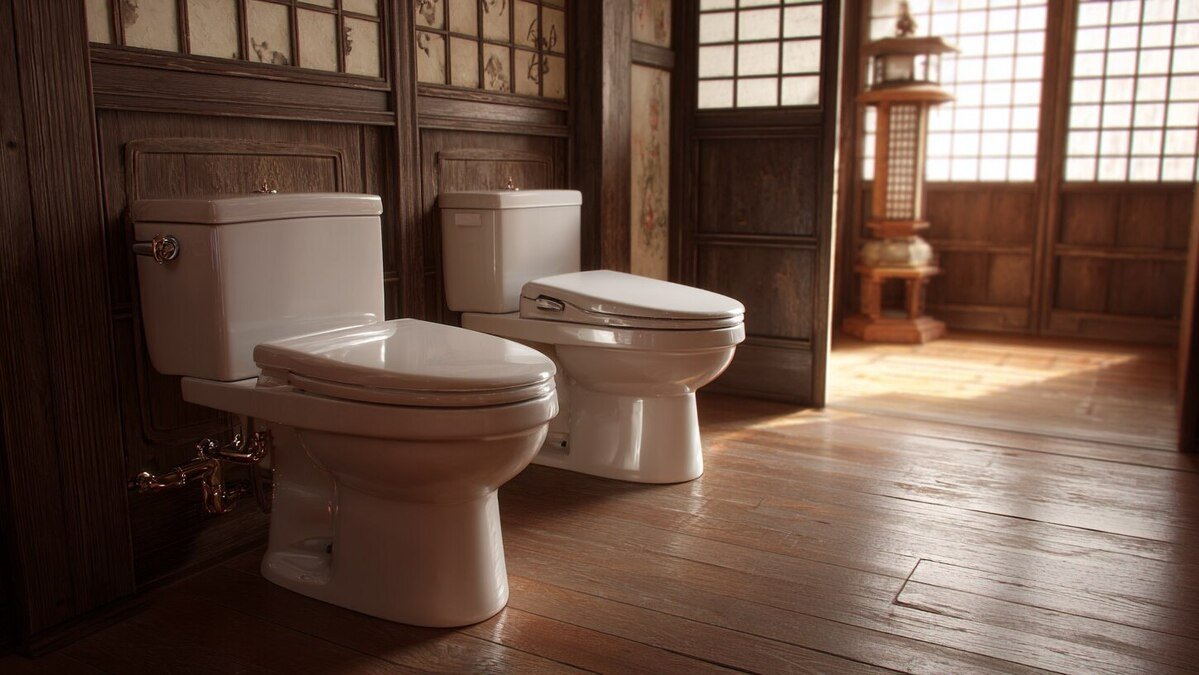 Japonci sedí na toaletě čelem ke zdi důvod překvapí, ale dává smysl