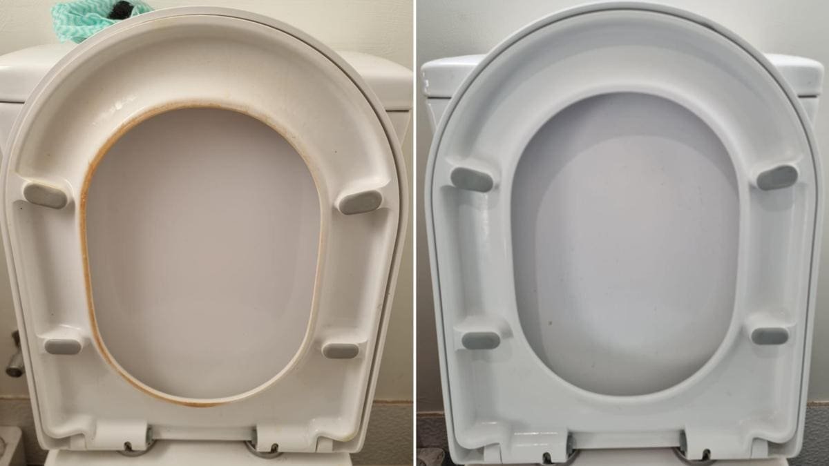 Jeden prostředek okamžitě vyčistí zažloutlé WC sedátko