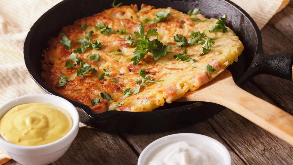 Kartoffelrösti: originální recept ze Švýcarska
