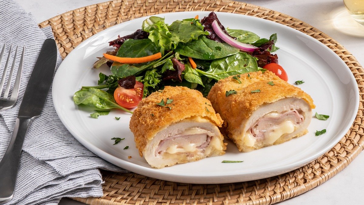 Místo kupovaných polotovarů domácí cordon bleu