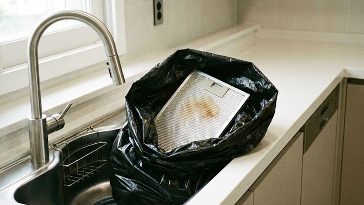 „Čistěte kuchyňskou digestoř takhle“… je to tak jednoduché, že mastnota úplně zmizí a za 5 minut je jako nová