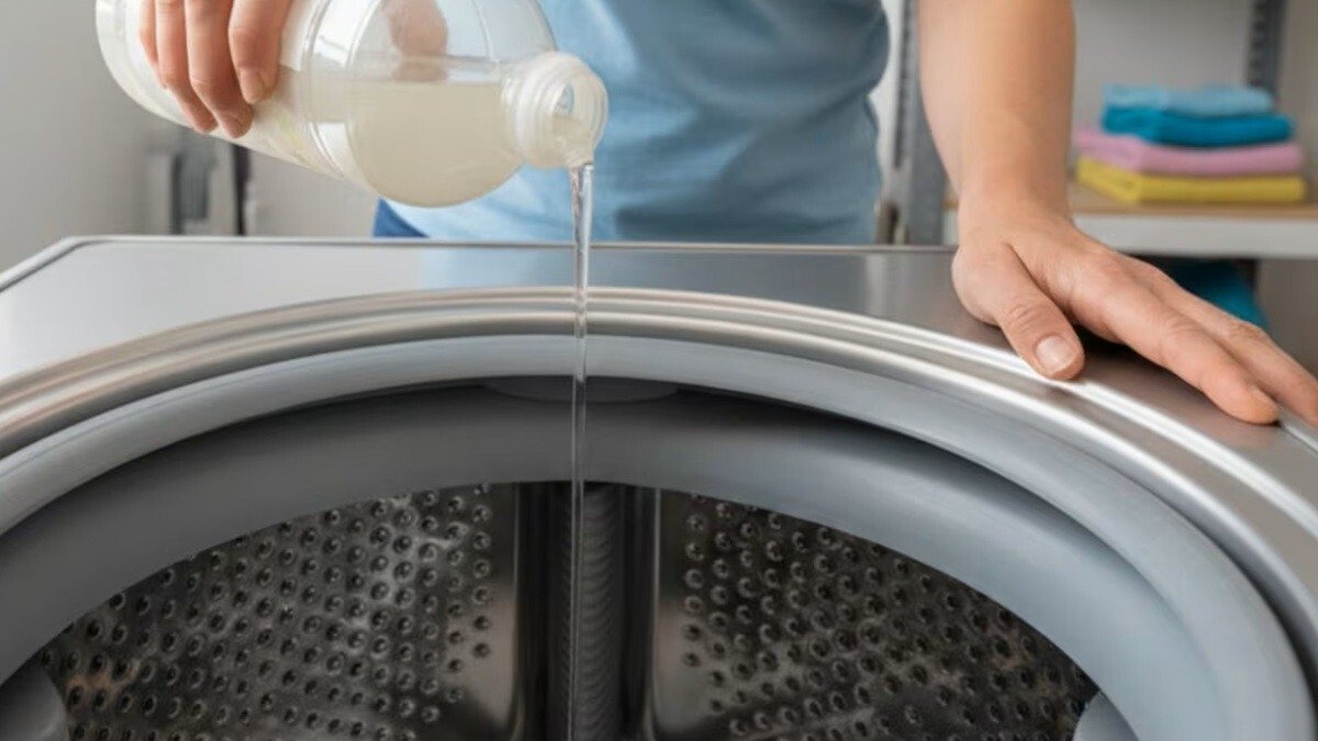Nalít bílý ocet do bubnu pračky k čemu to slouží a jak předejít nepříjemným pachům